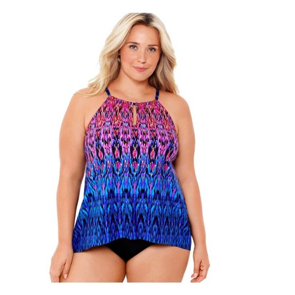 Miraclesuit Other - Miraclesuit $140 Plus Size Vesuvio Tankini Top